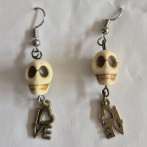 Pendientes calavera