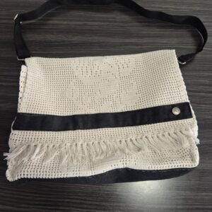 bolso gancho blanco